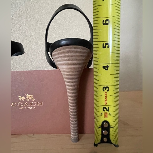 COACH Black Heels - Picture 9 of 13